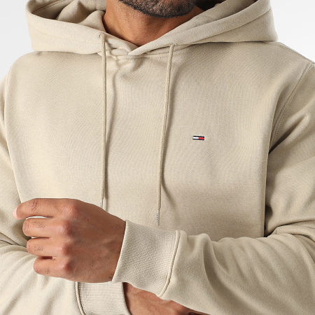Tommy Jeans - Sweat Capuche Flag 0742 Beige