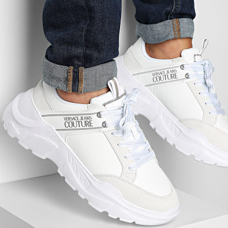 Versace Jeans Couture - Baskets Fondo Speedtrack 79YA3SC2-ZPB30 White