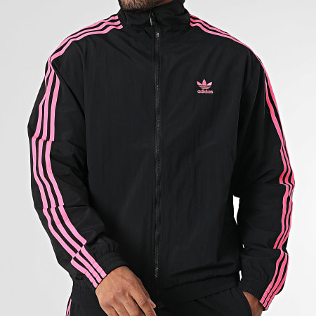 Pink Ensemble Adidas Femme Rose Fluo Adidas Tracksuit Ensemble