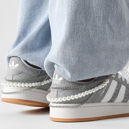 Adidas Originals - Baskets Femme Campus 00s HQ6507 Grey Three Footwear White x Superlaced SuperJewels