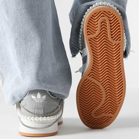 Adidas Originals - Baskets Femme Campus 00s HQ6507 Grey Three Footwear White x Superlaced SuperJewels