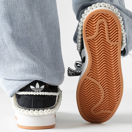 Adidas Originals - Baskets Femme Campus 00s HQ6638 Core Black Footwear White x Superlaced SuperJewels