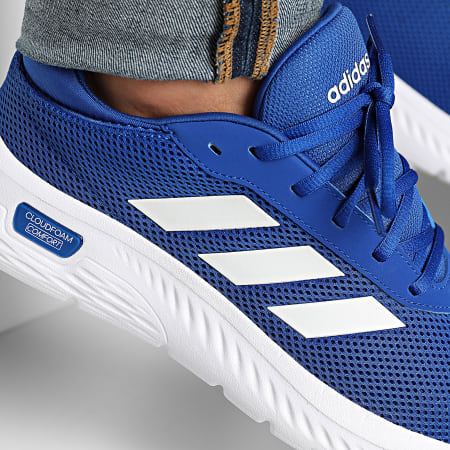 Adidas Sportswear - Baskets Cloudfoam Comfy JH6825 Royal Blue Footwear White