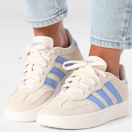 Adidas Performance - Barreda Zapatillas Mujer JR1202 Wonder White Azul Fusion Off White