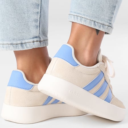 Adidas Performance - Barreda Zapatillas Mujer JR1202 Wonder White Azul Fusion Off White