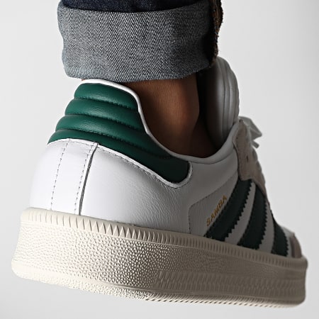Adidas Originals - Baskets Samba XLG JR0934 Footwear White Core Green Off White