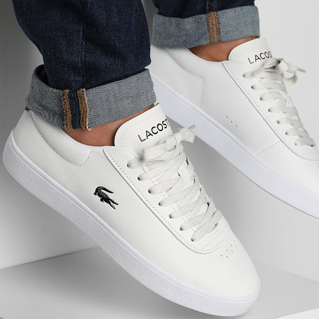 Lacoste Sneakers Baseshot Evo 225 White Black Ryses