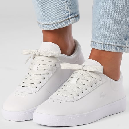 Lacoste - Baskets Femme Baseshot EVO 125 White