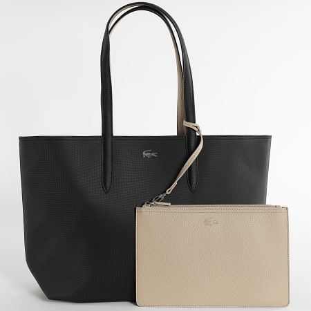Pochette Lacoste Noir Femme Lacoste ANNA Noir Sacs Cabas Sacs