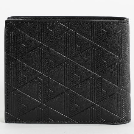 Lacoste - Portefeuille En Cuir The Blend Noir