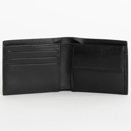 Lacoste - Portefeuille Logo Crocodile Metal Noir