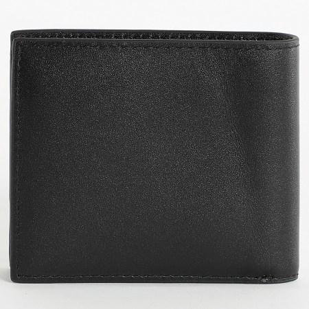 Lacoste - Portefeuille Logo Crocodile Metal Noir