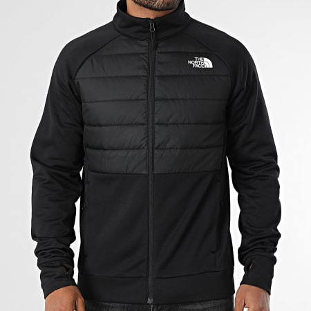 The North Face - Veste Zippée Reaxion 2.0 Fleece Hybrid A8DVX Noir