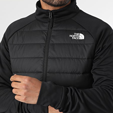 The North Face - Veste Zippée Reaxion 2.0 Fleece Hybrid A8DVX Noir