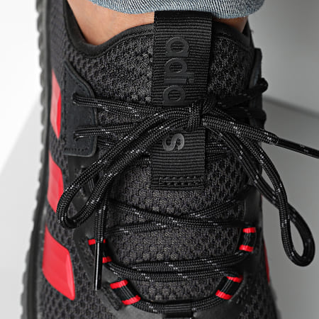 Adidas Sportswear - Baskets Kaptir 4.0 JR8528 Core Black Better Scarlet Carbon