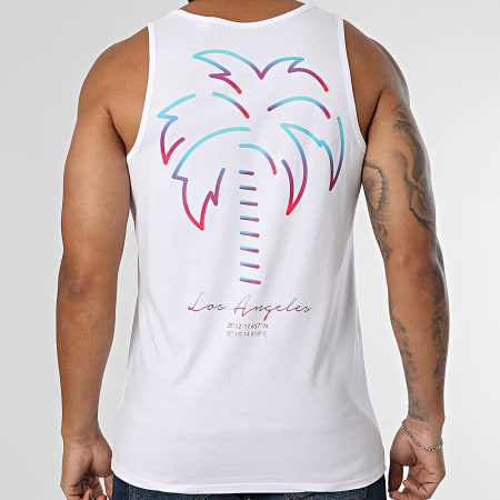 Luxury Lovers - Débardeur Vice City Los Angeles Blanc