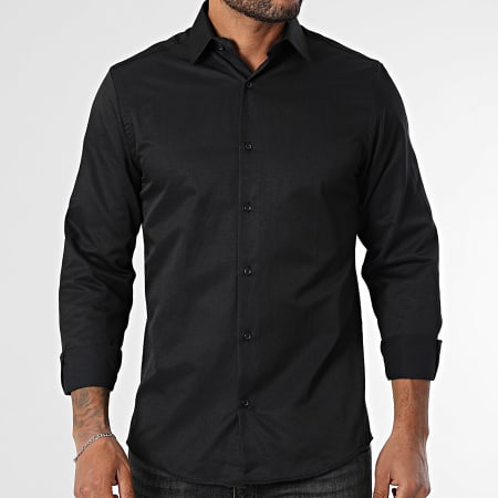 Mackten - Camisa de manga larga 241 Negro