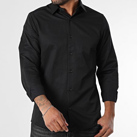 Mackten - Camisa de manga larga 241 Negro