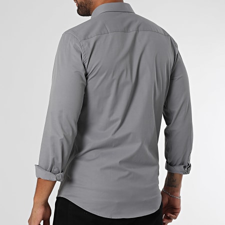 Mackten - Chemise Manches Longues 322 Gris