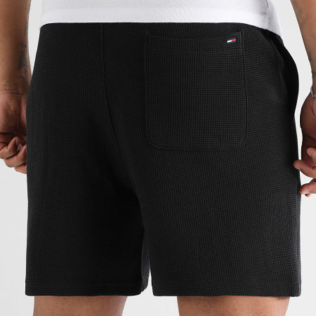 Tommy Jeans - Short Jogging Waffle Script Beach 1805 Noir