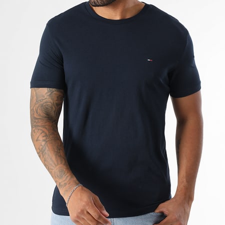 Tommy Jeans - Set di 3 camicie slim 1579 bianco rosso blu navy