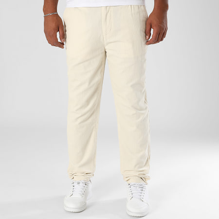 Tommy Jeans - Pantalon Chino Isaac Light Cord 1702 Beige Clair
