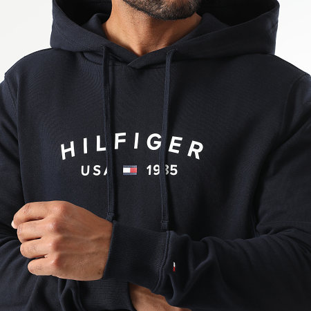 Tommy Hilfiger - Sweat Capuche Fathers Day 0697 Bleu Marine