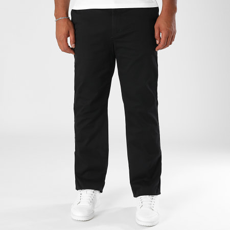 Chino Pants Regular Fit Core Mercer Essential Twill 0263 Black