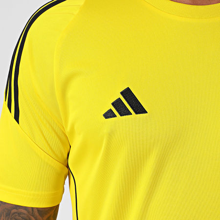 Adidas Sportswear - Tee Shirt A Bandes Tiro24 Jersey IS1015 Jaune