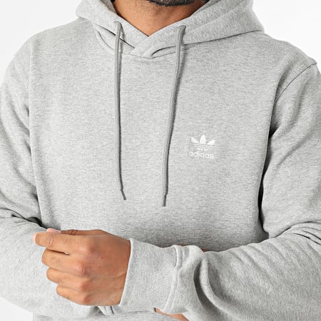 Adidas Originals - Sweat Capuche Essential HZ6585 Gris Chiné