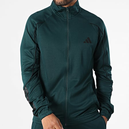 Adidas Sportswear - Ensemble De Survetement 3 Stripes Stadium JX5528 Vert Bouteille