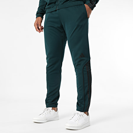 Adidas Sportswear - Ensemble De Survetement 3 Stripes Stadium JX5528 Vert Bouteille