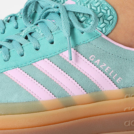 Adidas Originals - Baskets Femme Gazelle Bold JS3894 Powder Teal Bliss Lilac Pure Teal