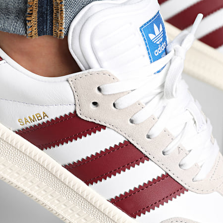 Adidas Originals - Baskets Samba XLG JR0932 Footwear White Shadow Red Off White