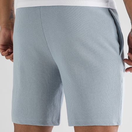 BOSS - Short Jogging Waffle 50535884 Bleu Clair