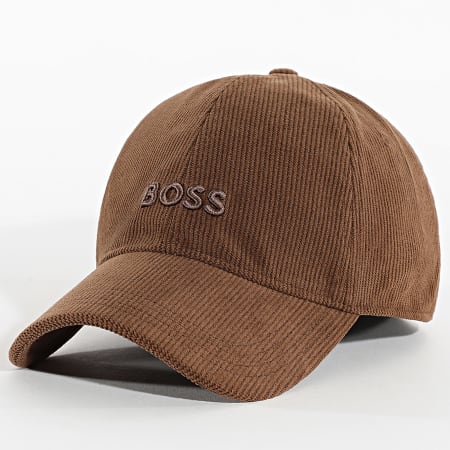 BOSS - Casquette Côtelée Zed Co 50544383 Marron