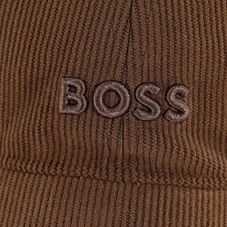 BOSS - Casquette Côtelée Zed Co 50544383 Marron
