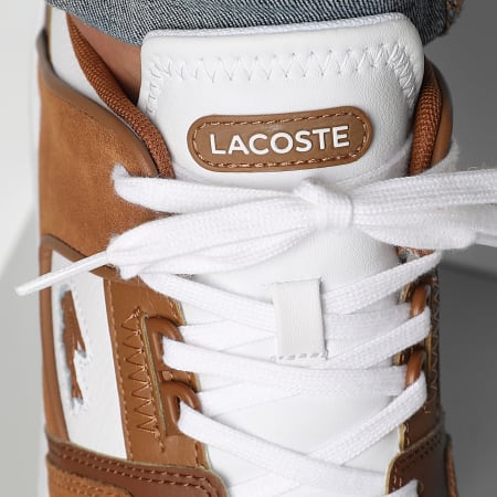 Lacoste - Sneakers Court Cage 225 Brown White - Ryses