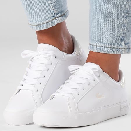 Lacoste Zapatillas Mujer Powercourt 225 Blanco Off White Ryses