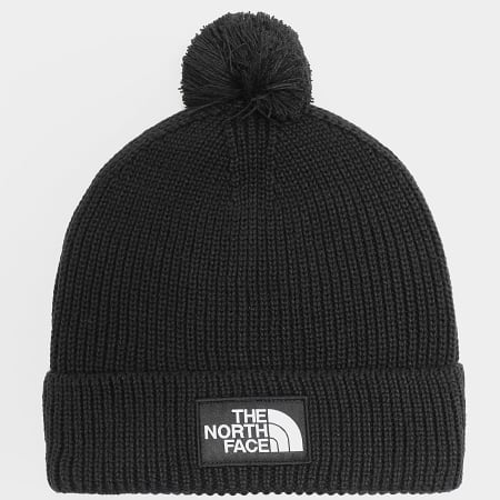The North Face - Bonnet Logo Box Pom A8CHF Noir