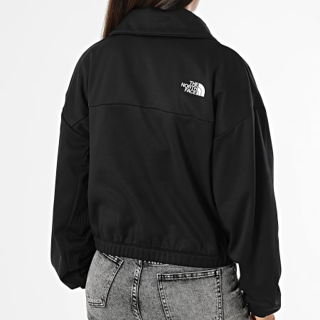 The North Face Sweat Col Zippé Femme Fleece Interest A8BFP Noir