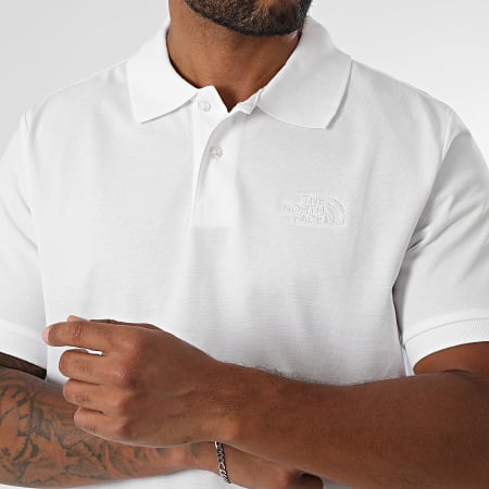 The North Face - Polo Manches Courtes Essential A8C1P Blanc