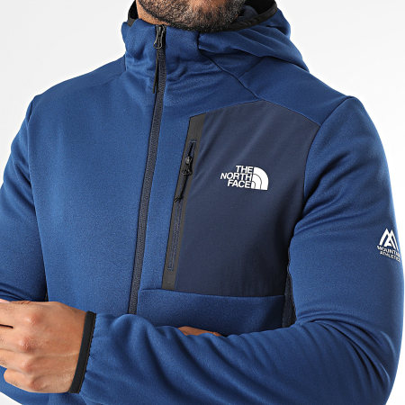 The North Face - Zipped Hoodie A8DY7 Navy Blue - Ryses