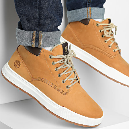 Timberland - Baskets Mid Lace Up A5PRV Wheat Nubuck