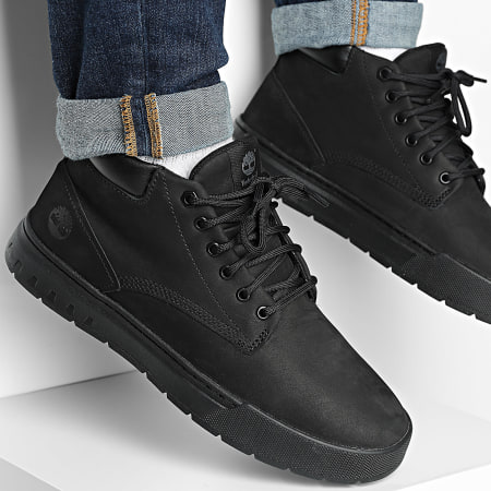 Timberland Baskets Maple Grove Mid Lace Sneaker A658N Black