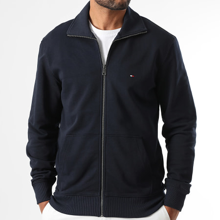 Tommy Hilfiger - Veste Zippée Essential Terry 8084 Bleu Marine