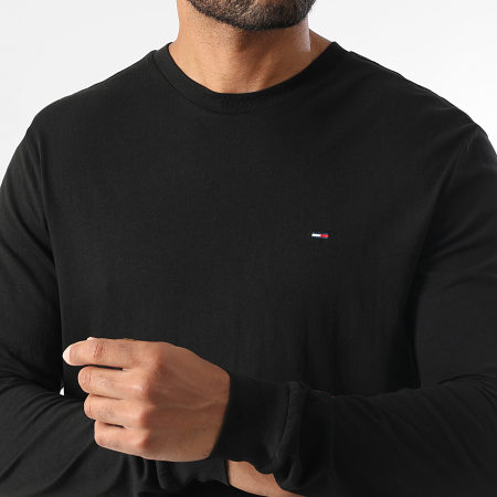 Tommy Jeans - Lot De 2 Tee Shirt Manches Longues TJM 2148 Noir Blanc