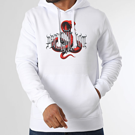 Vald - Sweat Capuche Snake Blanc