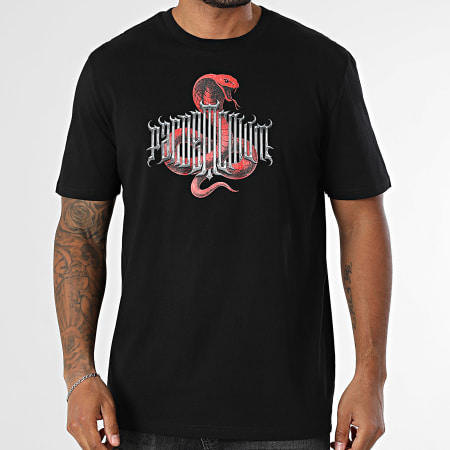 Vald - Tee Shirt Oversize Snake Noir