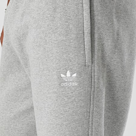 Adidas Originals - Pantalon Jogging Ample Essential Open JW9157 Gris Chiné